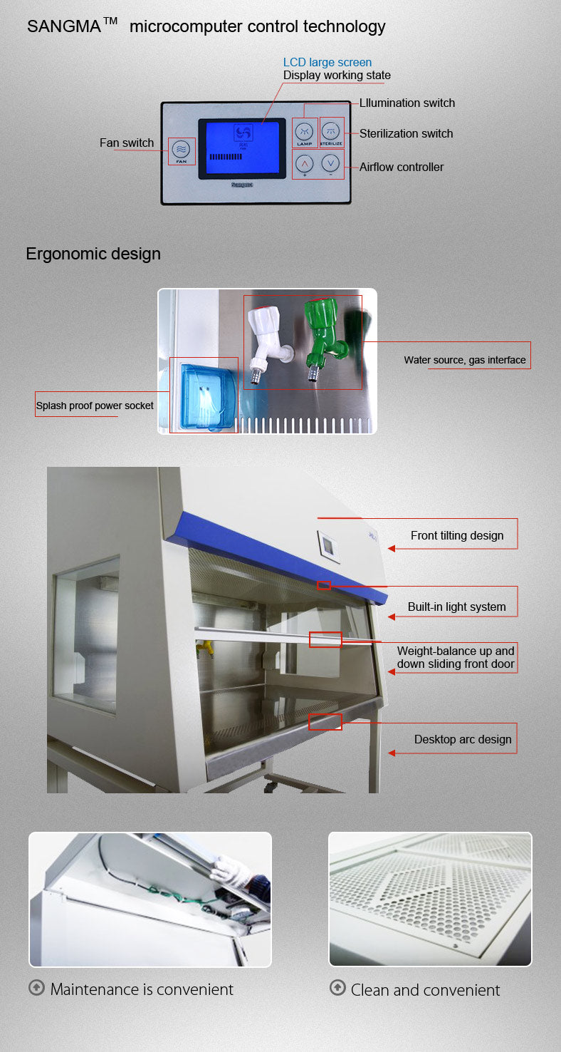 JH2 Laminar Flow Cabinet(double person)