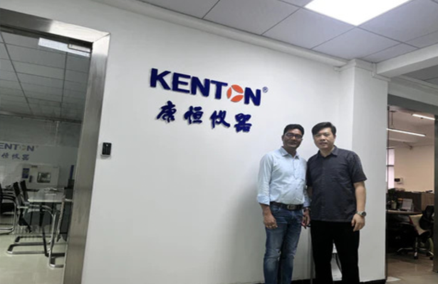 An important foreign client visited Kenton